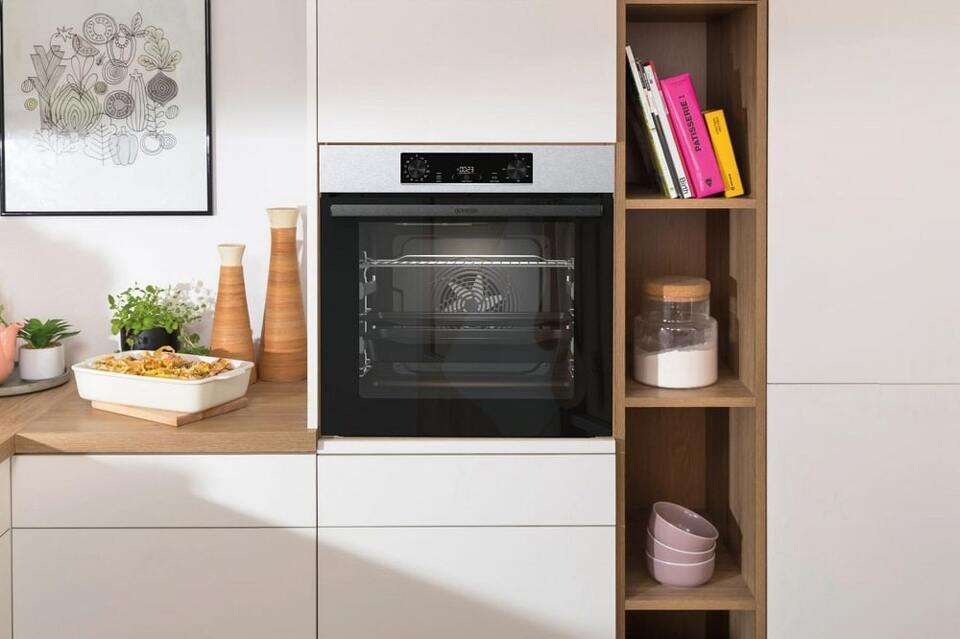 Электрический духовой шкаф gorenje bo76syb черный